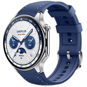 OnePlus Watch 2 Bluetooth GPS 47mm AMOLED Bleu Étanche 5ATM MIL-STD-810H IP68 SpO2 - Publicité OnePlus Watch 2 Bluetooth GPS 47mm AMOLED Bleu Étanche 5ATM MIL-STD-810H IP68 SpO2 - Publicité