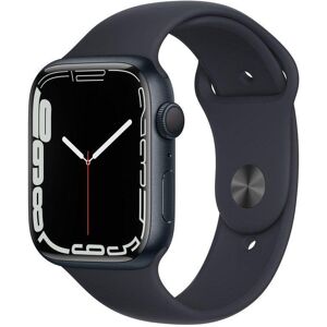 Apple Watch Series 7 GPS NFC 45mm OLED Noir S/M Étanche IP6X SpO2 Pulsomètre - Publicité Apple Watch Series 7 GPS NFC 45mm OLED Noir S/M Étanche IP6X SpO2 Pulsomètre - Publicité