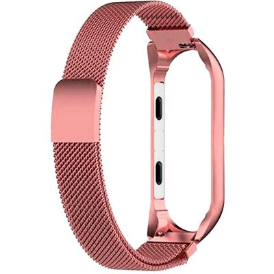 Bracelet Rose Xiaomi Mi Band 5, 6, 7, Amazfit Band 5 - Accessoire pour smartwatch - Publicité Bracelet Rose Xiaomi Mi Band 5, 6, 7, Amazfit Band 5 - Accessoire pour smartwatch - Publicité