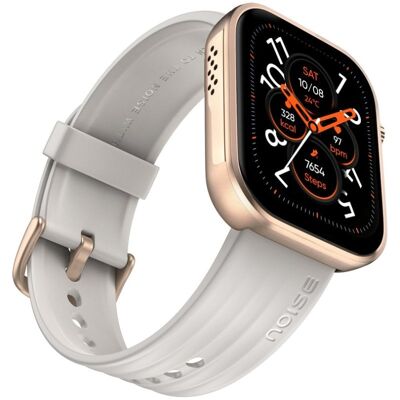 Montre Connectée Noise Pro 6 AI Bluetooth 44mm Écran Tactile Ivory Gold Santé SpO2 Sommeil - Publicité Montre Connectée Noise Pro 6 AI Bluetooth 44mm Écran Tactile Ivory Gold Santé SpO2 Sommeil - Publicité