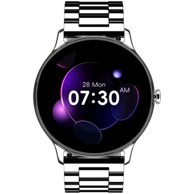 Montre Connectée Noise Twist Go Elite Bluetooth Écran Tactile Elite Silver Notifications Santé - Publicité Montre Connectée Noise Twist Go Elite Bluetooth Écran Tactile Elite Silver Notifications Santé - Publicité