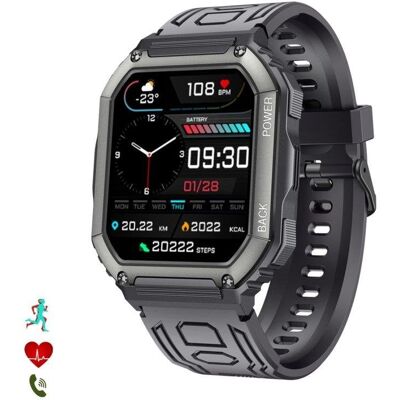 Montre Connectée DAM ELECTRONICS K6 - 16 Modes Sportifs - Oxygène & Tension - Publicité Montre Connectée DAM ELECTRONICS K6 - 16 Modes Sportifs - Oxygène & Tension - Publicité