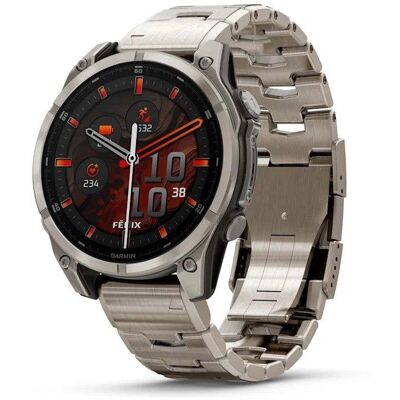 Garmin Fenix 8 GPS Bluetooth 47mm AMOLED Titane Résistance Eau 10ATM SpO2 - Publicité Garmin Fenix 8 GPS Bluetooth 47mm AMOLED Titane Résistance Eau 10ATM SpO2 - Publicité