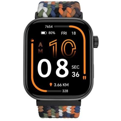 Noise Pro 6 Ai Multicolor Smartwatch Bluetooth 44mm Prismatic Weave Cardio SpO2 - Publicité Noise Pro 6 Ai Multicolor Smartwatch Bluetooth 44mm Prismatic Weave Cardio SpO2 - Publicité