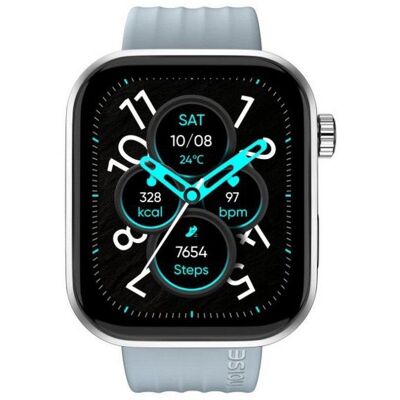 Noise Pro 6 AI Bluetooth 42mm Bleu Clair Cardiofréquencemètre SpO2 Suivi sommeil - Publicité Noise Pro 6 AI Bluetooth 42mm Bleu Clair Cardiofréquencemètre SpO2 Suivi sommeil - Publicité