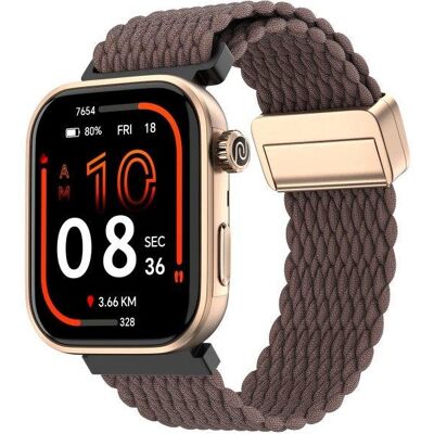 Noise Pro 6 AI Multicolor Marron Smartwatch Bluetooth 44mm Premium SpO2 - Publicité Noise Pro 6 AI Multicolor Marron Smartwatch Bluetooth 44mm Premium SpO2 - Publicité