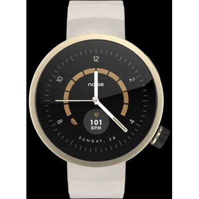 Noise Alt Watch 1 AI GPS Bluetooth 5.3 42mm Beige Silicone - Publicité Noise Alt Watch 1 AI GPS Bluetooth 5.3 42mm Beige Silicone - Publicité