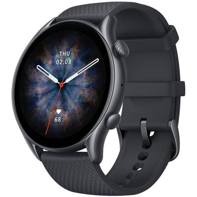 Amazfit GTR 3 Pro Bluetooth GPS 46mm AMOLED Noir Taille Unique Étanche 5ATM SpO2 Cardio - Publicité Amazfit GTR 3 Pro Bluetooth GPS 46mm AMOLED Noir Taille Unique Étanche 5ATM SpO2 Cardio - Publicité