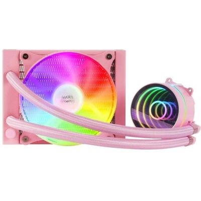 mars-gaming Refrigeración Líquida Mars Gaming ML-ONE120 120mm 1 Ventilateur FRGB Rose - Publicité mars-gaming Refrigeración Líquida Mars Gaming ML-ONE120 120mm 1 Ventilateur FRGB Rose - Publicité
