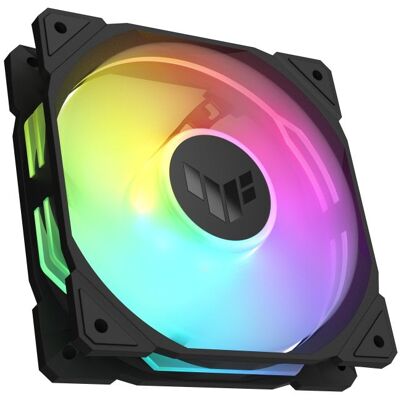 Asus TUF GAMING TR120 ARGB 3IN1 Black Boitier PC Refroidisseur d'air 12 cm Noir - Publicité Asus TUF GAMING TR120 ARGB 3IN1 Black Boitier PC Refroidisseur d'air 12 cm Noir - Publicité