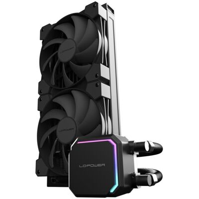 Kit de refroidissement liquide Jetflow LC-Power LC-CC-280-B 280 mm, noir - Publicité Kit de refroidissement liquide Jetflow LC-Power LC-CC-280-B 280 mm, noir - Publicité
