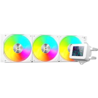 mars-gaming Refrigeración Líquida Mars Gaming ML-VISION360 397mm 3 Ventiladores ARGB Blanco - Publicité mars-gaming Refrigeración Líquida Mars Gaming ML-VISION360 397mm 3 Ventiladores ARGB Blanco - Publicité