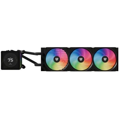 Kit de refroidissement liquide Nfortec Sedna 360 ARGB 360 mm Noir - Publicité Kit de refroidissement liquide Nfortec Sedna 360 ARGB 360 mm Noir - Publicité