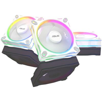 Ventilateur ASUS Prime MR120 ARGB Blanc 3en1 12cm 58 CFM Boîtier PC - Publicité Ventilateur ASUS Prime MR120 ARGB Blanc 3en1 12cm 58 CFM Boîtier PC - Publicité