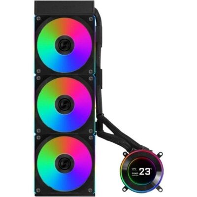 Lian-Li Refrigeración Líquida Lian Li HydroShift II LCD-C 360mm 3 Ventiladores LCD RGB Noir - Publicité Lian-Li Refrigeración Líquida Lian Li HydroShift II LCD-C 360mm 3 Ventiladores LCD RGB Noir - Publicité