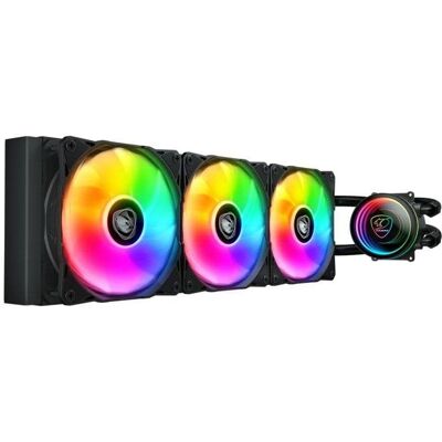 Refrigeración Líquida Cougar CGR-PSDELRGB-B-360 360mm 3 Ventilateurs ARGB Noir - Publicité Refrigeración Líquida Cougar CGR-PSDELRGB-B-360 360mm 3 Ventilateurs ARGB Noir - Publicité