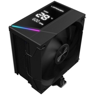 Refrigeration Air LC-Power Socket Intel LGA1851 AMD AM5 120mm LC-CC-120-DB6 Affichage Température - Publicité Refrigeration Air LC-Power Socket Intel LGA1851 AMD AM5 120mm LC-CC-120-DB6 Affichage Température - Publicité