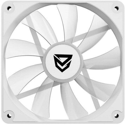 Ventilateur supplémentaire Nfortec Krater X Fan 120mm 1100RPM ARGB PWM blanc - Publicité Ventilateur supplémentaire Nfortec Krater X Fan 120mm 1100RPM ARGB PWM blanc - Publicité