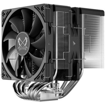Refrigeration Air Scythe Socket LGA 1700 AM5 138x154x128 mm Fuma 3 Double Fan - Publicité Refrigeration Air Scythe Socket LGA 1700 AM5 138x154x128 mm Fuma 3 Double Fan - Publicité