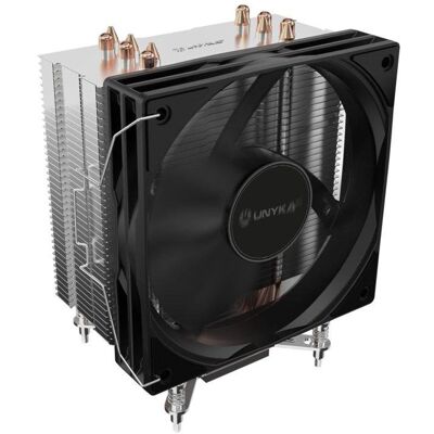 Refroidissement Air UNYKAch Socket Intel LGA 1851 AMD AM5 120mm UNYCOOL H61 - Publicité Refroidissement Air UNYKAch Socket Intel LGA 1851 AMD AM5 120mm UNYCOOL H61 - Publicité