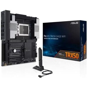 Carte mère ASUS Pro WS TRX50-SAGE WIFI AMD TRX50 sTR5 DDR5 SSI CEB WiFi 7 PCIe 5.0 RAID - Publicité Carte mère ASUS Pro WS TRX50-SAGE WIFI AMD TRX50 sTR5 DDR5 SSI CEB WiFi 7 PCIe 5.0 RAID - Publicité