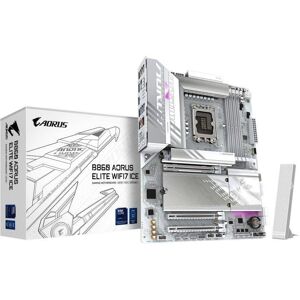 Carte mère Gigabyte B860 AORUS ELITE WIFI7 ICE B860 LGA 1851 DDR5 ATX Wi-Fi 7 PCIe 5.0 256GB 2.5GbE M.2 RAID - Publicité Carte mère Gigabyte B860 AORUS ELITE WIFI7 ICE B860 LGA 1851 DDR5 ATX Wi-Fi 7 PCIe 5.0 256GB 2.5GbE M.2 RAID - Publicité