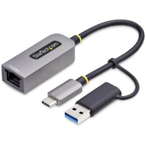 Carte Réseau StarTech.com Adaptateur USB-C Ethernet 2,5G Realtek RTL8156BG USB 3.2 Gen1 Gris - Publicité Carte Réseau StarTech.com Adaptateur USB-C Ethernet 2,5G Realtek RTL8156BG USB 3.2 Gen1 Gris - Publicité
