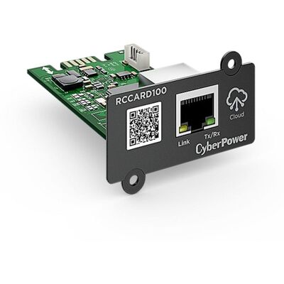 Carte Réseau CyberPower RCCARD100 Interne Ethernet 100 Mbit/s Métallique Noir Vert - Publicité Carte Réseau CyberPower RCCARD100 Interne Ethernet 100 Mbit/s Métallique Noir Vert - Publicité
