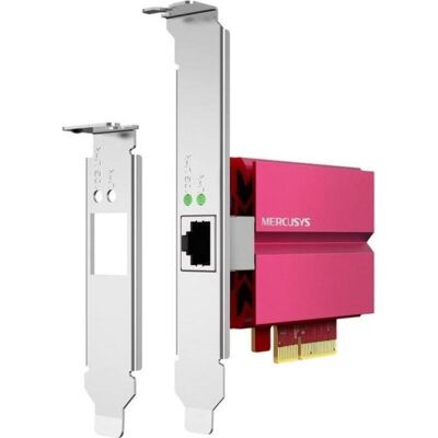 Carte Réseau Mercusys MA510E PCI Express 3.0 x4 10 Gb/s Ethernet RJ45 - Publicité Carte Réseau Mercusys MA510E PCI Express 3.0 x4 10 Gb/s Ethernet RJ45 - Publicité
