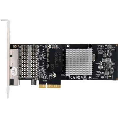 Carte Réseau Exsys EX-60204 PCI Express x4 1 Gbit/s 4 Ports RJ45 Gigabit - Publicité Carte Réseau Exsys EX-60204 PCI Express x4 1 Gbit/s 4 Ports RJ45 Gigabit - Publicité