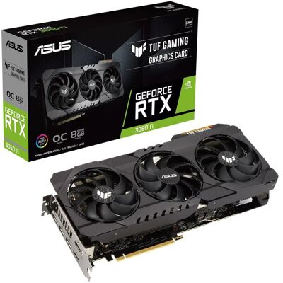Asus TUF Gaming GeForce RTX 3060 Ti Édition OC 8 Go GDDR6X - Publicité Asus TUF Gaming GeForce RTX 3060 Ti Édition OC 8 Go GDDR6X - Publicité