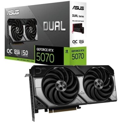 Asus Dual GeForce RTX 5070 OC 12GB GDDR7 Reflex 2 RTX AI DLSS4 - Publicité Asus Dual GeForce RTX 5070 OC 12GB GDDR7 Reflex 2 RTX AI DLSS4 - Publicité