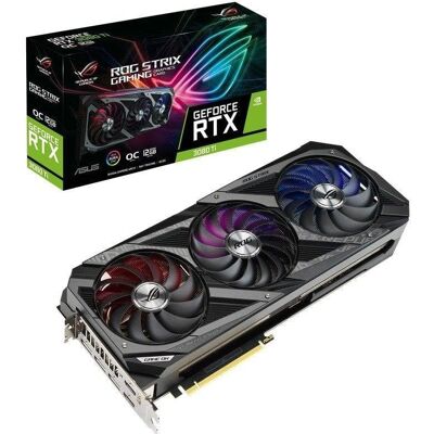 Carte Graphique Asus ROG Strix GeForce RTX 3080 Ti OC Edition 12GB GDDR6X - Publicité Carte Graphique Asus ROG Strix GeForce RTX 3080 Ti OC Edition 12GB GDDR6X - Publicité