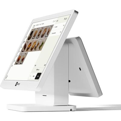 PC Tout-en-un SUMUP POS Lite 2.0 2 GHz 4Go 32Go 13,3" Android 15 Double écran Blanc - Publicité PC Tout-en-un SUMUP POS Lite 2.0 2 GHz 4Go 32Go 13,3" Android 15 Double écran Blanc - Publicité