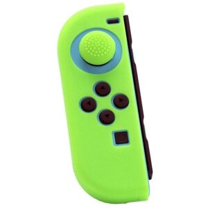 FR-TEC Coque en silicone + Grip pour Joy-Con gauche Vert pour Nintendo Switch - Publicité FR-TEC Coque en silicone + Grip pour Joy-Con gauche Vert pour Nintendo Switch - Publicité