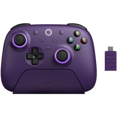 Manette 8BitDo Ultimate 2 Wireless 2.4G Bluetooth USB Violet - Publicité Manette 8BitDo Ultimate 2 Wireless 2.4G Bluetooth USB Violet - Publicité