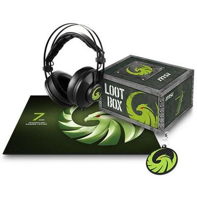 Pack de boîtes à butin MSI pour pack d'accessoires de jeu de la série Alpha 15 PROMO - Publicité Pack de boîtes à butin MSI pour pack d'accessoires de jeu de la série Alpha 15 PROMO - Publicité