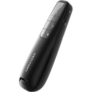 Presentateur Vention KQPB0 Air Mouse Laser Rouge Noir 2.4GHz USB-C - Publicité Presentateur Vention KQPB0 Air Mouse Laser Rouge Noir 2.4GHz USB-C - Publicité