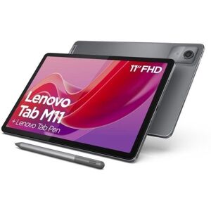IBM Tablet Lenovo Tab M11 WiFi 10,9" 8GB 128GB Gris Stylus Pen - Publicité IBM Tablet Lenovo Tab M11 WiFi 10,9" 8GB 128GB Gris Stylus Pen - Publicité