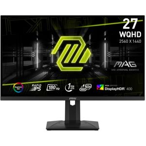 MSI MAG 274QRF QD E2 écran plat de PC 68,6 cm (27") 2560 x 1440 pixels Wide Quad HD LCD Noir - Publicité MSI MAG 274QRF QD E2 écran plat de PC 68,6 cm (27") 2560 x 1440 pixels Wide Quad HD LCD Noir - Publicité