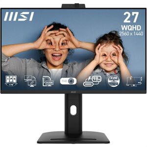 Écran IPS MSI 27 pouces QHD 100 Hz, hauteur réglable, synchronisation adaptative, haut-parleurs - Publicité Écran IPS MSI 27 pouces QHD 100 Hz, hauteur réglable, synchronisation adaptative, haut-parleurs - Publicité