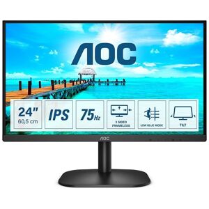 AOC B2 24B2XDA LED display 60,5 cm (23.8") 1920 x 1080 pixels Full HD Noir - Publicité AOC B2 24B2XDA LED display 60,5 cm (23.8") 1920 x 1080 pixels Full HD Noir - Publicité