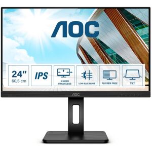 AOC P2 Q24P2Q LED display 60,5 cm (23.8") 2560 x 1440 pixels Quad HD Noir - Publicité AOC P2 Q24P2Q LED display 60,5 cm (23.8") 2560 x 1440 pixels Quad HD Noir - Publicité