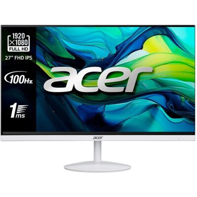 Acer UM.HS2EE.E18 écran plat de PC 68,6 cm (27") 1920 x 1080 pixels Full HD LCD Blanc - Publicité Acer UM.HS2EE.E18 écran plat de PC 68,6 cm (27") 1920 x 1080 pixels Full HD LCD Blanc - Publicité
