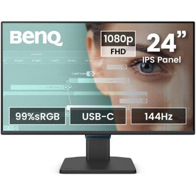 Moniteur BenQ GW2490C 23,8" FullHD 144Hz IPS USB-C Haut-parleurs 5 ms - Publicité Moniteur BenQ GW2490C 23,8" FullHD 144Hz IPS USB-C Haut-parleurs 5 ms - Publicité