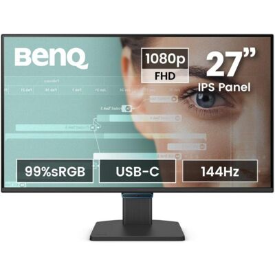 Monitor BenQ GW2790C 27" FullHD 144Hz IPS USB-C Eye-Care 5ms Haut-parleurs - Publicité Monitor BenQ GW2790C 27" FullHD 144Hz IPS USB-C Eye-Care 5ms Haut-parleurs - Publicité