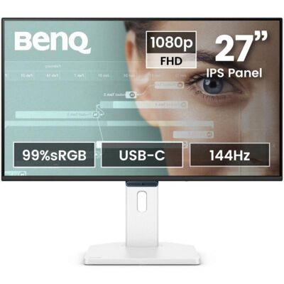Moniteur BenQ GW2790TC 27" FullHD 144Hz IPS USB-C Haut-parleurs Ergonomique 5 ms - Publicité Moniteur BenQ GW2790TC 27" FullHD 144Hz IPS USB-C Haut-parleurs Ergonomique 5 ms - Publicité