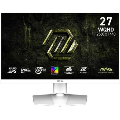 MSI MAG 274QRFW E20 Écran PC 27" Quad HD 200Hz Rapid IPS - Moniteur d'Ordinateur - Publicité MSI MAG 274QRFW E20 Écran PC 27" Quad HD 200Hz Rapid IPS - Moniteur d'Ordinateur - Publicité