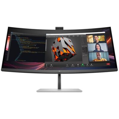 Écran PC HP Series 7 Pro 734pm 34" UltraWide Quad HD 120Hz IPS Black Curve Thunderbolt 4 WebCam AI HDR400 - Publicité Écran PC HP Series 7 Pro 734pm 34" UltraWide Quad HD 120Hz IPS Black Curve Thunderbolt 4 WebCam AI HDR400 - Publicité