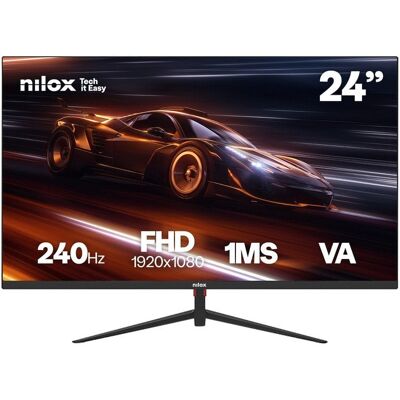 Écran PC Nilox NXM24FHD2401 24" Full HD 240Hz VA 1ms FreeSync - Publicité Écran PC Nilox NXM24FHD2401 24" Full HD 240Hz VA 1ms FreeSync - Publicité